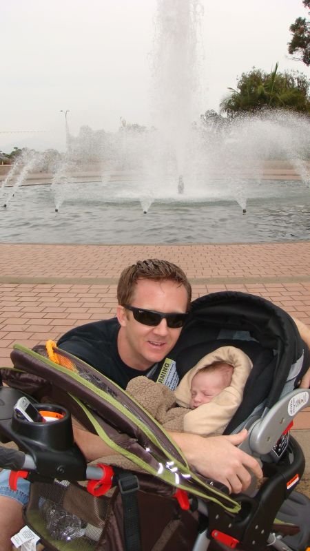 Daddy & Trey in Balboa Park